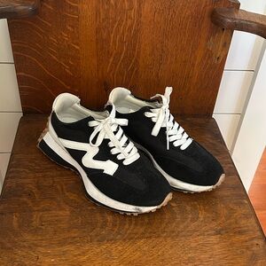 Steve Madden Black and White Sneakers